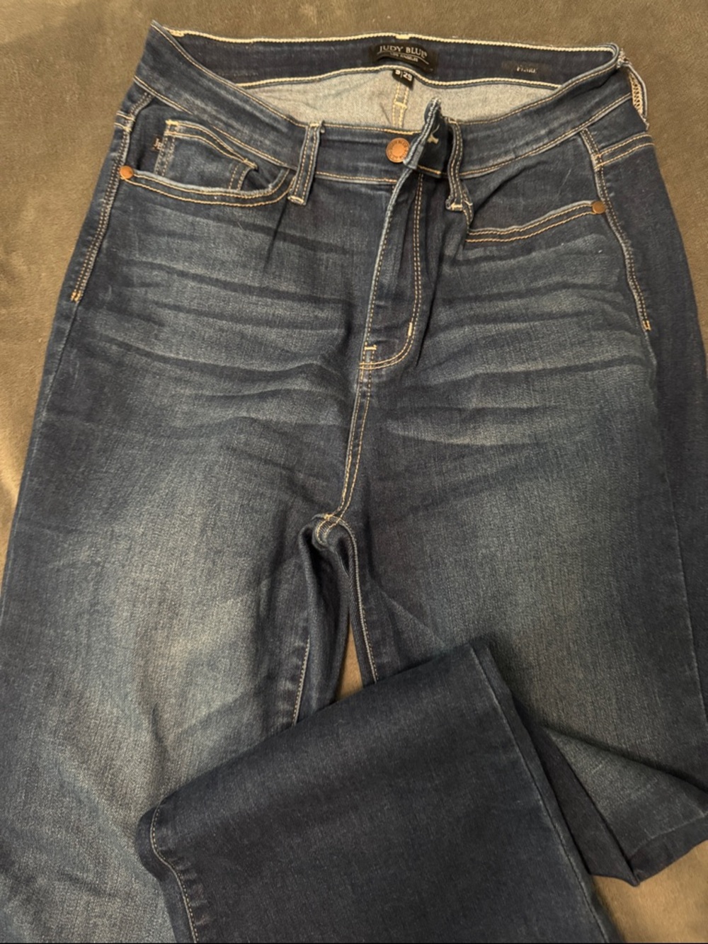 Judy Blue Women's Dark Indigo Flare Jeans